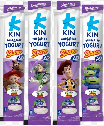 Printed yogurt cup lidding films