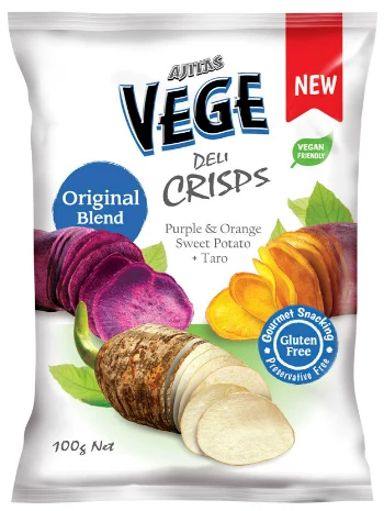 Printed snack packaging